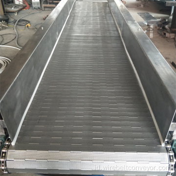 Konveyor Chip Plat Rantai Stainless Steel